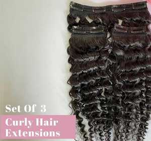 Extensions de cheveux indiens vierges, non traités, double trame, confortables, à ondulation droite, épaisses, de qualité supérieure, réutilisables, unisexes - Product Image 5