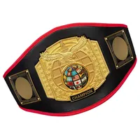 Cinturón de Lucha Deportivo de Cuero Personalizable Hecho a Mano con Diseño Popular de Águila y Hebilla de Acero para Título de Campeonato