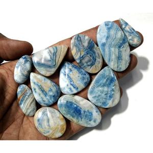 Lote al por Mayor de Piedras Preciosas de Rodocrosita Azul Natural, Mezcla de Formas y Tamaños, Piedra de Rodocrosita Azul para la Elaboración de Joyas - Product Image 2