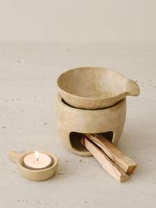 Quemador de Incienso de Piedra Esférica con Diseño Único para Aromaterapia y Relajación en el Hogar y la Oficina, PRECIO AL POR MAYOR - Product Image 6