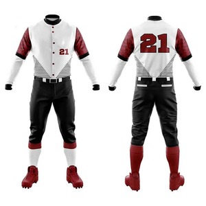 Camiseta de Béisbol Moderna para Adultos, 100% Poliéster, Secado Rápido, Uniformes de Equipo Personalizables para Actividades Deportivas - Product Image 2