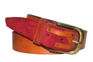 Cinturón de cuero genuino 100% de diseño personalizado de calidad superior de proveedor mayorista - Product Image 3