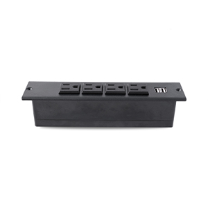 Chargeur à prix d'usine multiprise peu encombrant pour la maison et le bureau (4 prises avec deux ports USB A) fabriqué au VIETNAM - Product Image 2