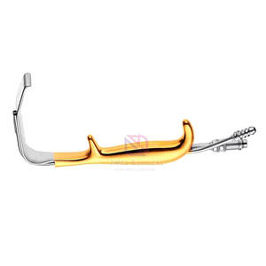 Rétracteurs de poitrine manuels en acier inoxydable à fibre optique JI-604 réutilisables de haute qualité - Product Image 6