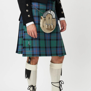 Ceinture écossaise plissée en tartan, faite à la main, couleurs personnalisées, légère, imperméable, lavable, taille ajustable, élégante - Product Image 2