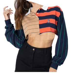 Manches courtes pour femmes régulières pour chemises couleur unie Polyester/coton 180g séchage rapide respirant décontracté OEM Logo personnalisé - Product Image 5