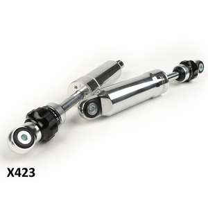 Amortiguador delantero BGM Pro F16 Sport - Cromado - Lambretta LI + TV + SX + Special + DL + Serveta + Lui - Product Image 1
