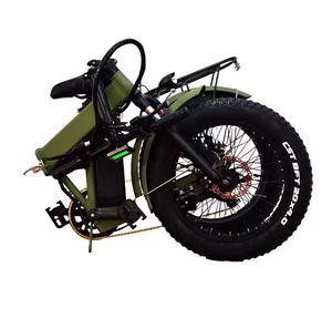 Vélo de montagne électrique de haute qualité, pliable, neige, batterie au lithium 48V 500W, frein à disque hydraulique, cadre en alliage d'aluminium, 21 vitesses, pas cher - Product Image 2