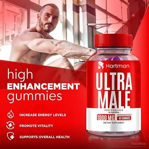 Gomitas para Aumentar la Testosterona con Hierbas y Aminoácidos para la Fuerza y Vitalidad del Testosterona - Product Image 4