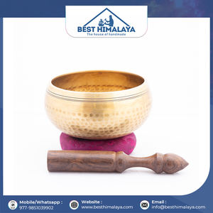 Cuenco de canto tibetano martillado a mano, utilizado para chakras curativas, mazo de madera y almohada de seda, compra al último precio - Product Image 6
