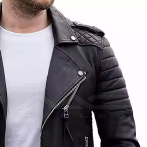 <b>Men</b> Genuine <b>Leather</b> <b>Jacket</b> Classic Fashion Outerwear Durable Casual Clothing Premium Quality <b>Men</b> <b>Leather</b> <b>Jackets</b> - Product Image 6