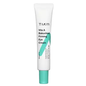 TIAM Vita A Bakuchiol Firming Eye Cream For Wrinkles Anti-Aging Dark Circles And Puffiness Fragrance-Free Under-Eye