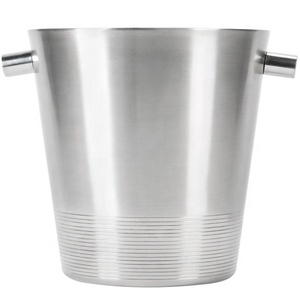 Seau à vin à Double paroi personnalisable en acier inoxydable ou refroidisseurs à Champagne pour les fêtes intérieures et extérieures - Product Image 2
