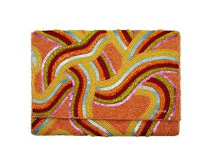 Best Color <b>Seed</b> Beads Clutch Hand Bag for Women Girl Stylish Stylish <b>Seed</b> Beads Embroidery Clutch Hand Purce for Women Girls - Product Image 3