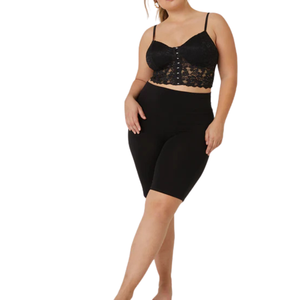 กางเกงโยคะไซส์ใหญ่ เนื้อผ้านุ่มเนียน ยืดหยุ่นสูง เอวสูง สวมใส่สบายเป็นพิเศษ ช่วยพยุงรูปร่าง เหมาะสำหรับออกกำลังกาย ชุดออกกำลังกายสำหรับผู้หญิง - Product Image 1