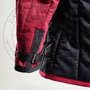 Gambeson เสื้อโค้ทผ้าฝ้ายบุหนายุคกลาง, แจ็คเก็ตอาวุธพร้อมเกราะประวัติศาสตร์ชุดคอสเพลย์ไวกิ้งชุดเกราะอัศวิน - Product Image 4