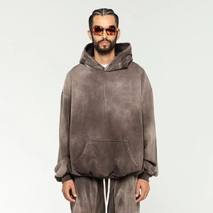 Sudaderas con Capucha Unisex Vintage de Alta Calidad Personalizadas, Estilo Franela para Invierno, Impresión Digital, Impermeables, Resistentes al Viento, con Cierre, Nuevas - Product Image 2