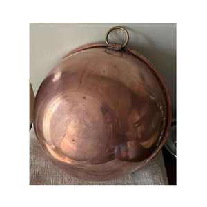 Cuencos de servicio de cobre puro duraderos hechos a mano pulidos nuevo diseño de la calidad de exportación India para fiestas y cumpleaños - Product Image 6