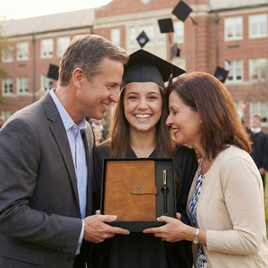 Set Regalo Aziendale Premium con Finitura Simil-Pelle, Blocco Note e Penna con Chiusura Magnetica - Product Image 3