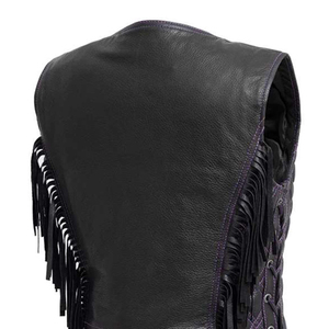 Chaleco de cuero impermeable para mujer de la última colección del mejor proveedor, producto de alta demanda a la venta en grandes cantidades - Product Image 4