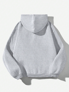 Sudaderas con Capucha para Hombre, Gruesas, 360g, 100% Algodón Ecológico, Diseño de Dibujos Animados de Primavera, Hechas a Medida, Cálidas, Venta al Por Mayor, Alta Calidad - Product Image 3