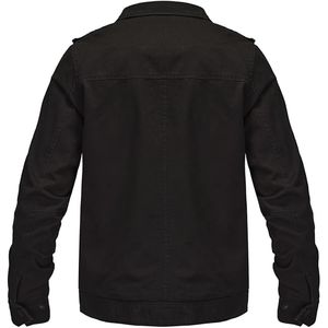 Nouvelle veste vintage en coton pour hommes, fermeture à glissière épaisse de style vintage pour veste d'hiver - Product Image 2