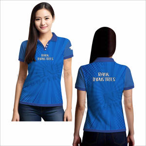 Ropa de verano, polos hechos de algodón, polos de talla grande para mujer, polos de estilo único para mujer - Product Image 5