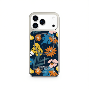 Funda Magnética Anti-Caídas de TPU+PC con Diseño Floral Sublimado y Anillo Magnético para Teléfono Móvil 17 - Product Image 1