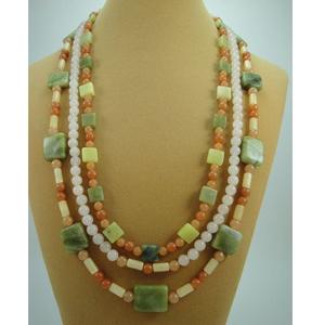 Handmade <b>Chunky</b> <b>Necklace</b> Resin <b>Beads</b> Women Unique Fashion Jewelry Christmas Special - Product Image 1