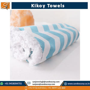 Toalla de playa Kikoy mejor valorada Logotipo de diseño personalizado Toalla de playa turca de algodón de alta calidad Directamente Toalla DE PLAYA DE LA India - Product Image 4