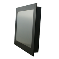 Monitor de Pantalla Táctil Capacitiva Negra de Alta Calidad para Montaje en Panel, de 5.7" a 65", con Nuevas Interfaces USB, Serial, DVI y D-SUB, para Negocios