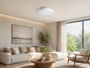 Ventilatore da soffitto senza pale con luce LED, motore DC da 45W, telecomando da 20W, F-Bright (2433460) - Product Image 2