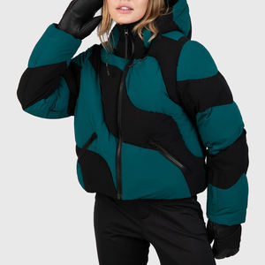 Veste matelassée pour femme au design personnalisé, de haute qualité, confortable, décontractée, design tendance avec capuche, vestes matelassées pour femme - Product Image 1