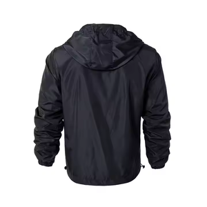 Chaqueta Bomber Deportiva de Alta Calidad para Hombre, con Cuello Alto, Cortavientos, Impermeable, de Secado Rápido, con Capucha y Cierre de Cremallera, Estilo Urbano - Product Image 2