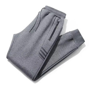 Pantalones Deportivos Casuales para Hombre, Cálidos para Invierno, Talla Grande, con Bolsillos, Tela de Lona y Poliéster, Corte Regular, Cintura Elástica de Alta Calidad - Product Image 5