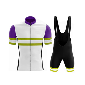Conjuntos de Jersey de ciclismo para hombre de Pakistán, trajes de ciclismo de carretera personalizados, uniformes de Ciclismo de manga corta ligeros y transpirables de secado rápido - Product Image 5