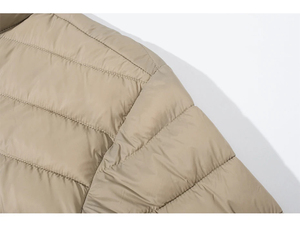 Winter Long Hooded Down <b>Jacket</b> <b>Men</b> Lightweight Thermal <b>Puffer</b> Coat Water Resistant Windproof Cold Weather Warm Casual Outerwear - Product Image 3