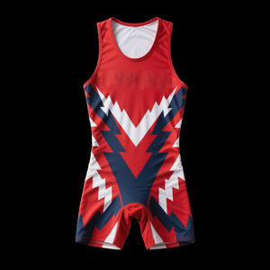 Singlet de Lucha Libre sin Mangas para Hombre, de Secado Rápido, Duradero y Elástico, Ropa Deportiva - Product Image 1