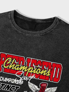 Camisetas de impresión DTG DTF personalizadas de alta calidad para hombres, ropa de calle, camisetas de moda de manga corta de algodón informales gráficas - Product Image 3