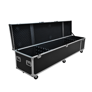 Estuche de aluminio personalizado para soporte de telón de fondo de <span class=keywords><strong>ceremonia</strong></span> de boda, kits de tubos telescópicos para cortinas - Diseño artificial moderno y romántico - Product Image 3
