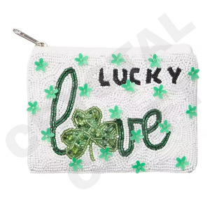 What The Elf Design Monedero con cuentas de semillas personalizado Monedero hermoso monedero con características de accesorios de moda - Product Image 3