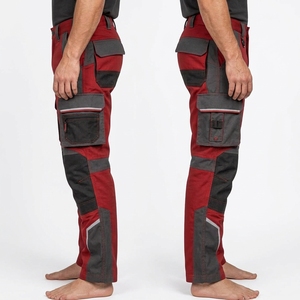 Pantalon de sécurité pour homme de qualité supérieure, thermique, ignifuge, haute visibilité, réfléchissant, vêtements de travail durables, poches utilitaires - Product Image 5