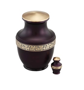 Human <b>Ashes</b> Cremation Urn Handcrafted Modern Design Top Quality Metal <b>Keepsake</b> Memorial Urn <b>for</b> Love Ones - Product Image 4