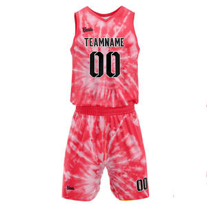 Concevez votre propre logo uniforme de basket-ball en vente de gros uniforme de basket-ball Offre Spéciale respirant emballage personnalisé - Product Image 3