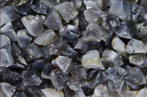 Stone Raw Natural Agate Strand Nugget Beads <b>Crystal</b> Reiki <b>Healing</b> Stone Drilled <b>Necklace</b> for Women Jewelry Making Supplies - Product Image 3