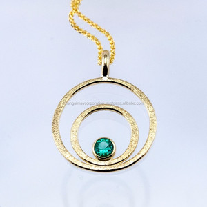 Ensemble de lunette plaquée argent de haute qualité pendentif en cornaline plaqué or élégant pendentif goutte pour les mariages Occasions spéciales - Product Image 2