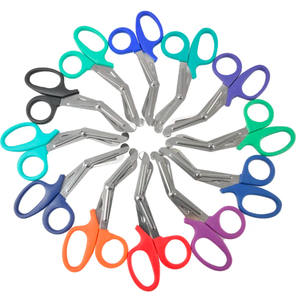 Ciseaux médicaux pour la survie Ciseaux de sauvetage médical paramédical Gaze de traumatologie Ciseaux de traumatologie tactiques pour les premiers soins Sauvetage de survie - Product Image 1