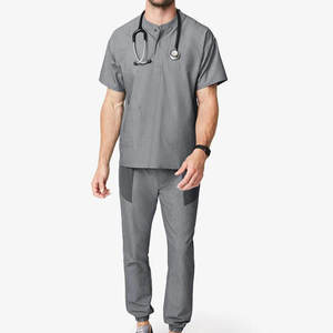 Ensemble de jogging de gommage stylistique de haute qualité pour hommes ensembles d'uniformes de gommages de soins de santé avec expédition rapide - Product Image 2