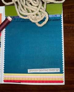 เสื้อผ้าเด็กชายและเด็กหญิง ผ้าโบรเคดพิมพ์ลายหนา ทนทาน ไม่เป็นขุย สีสเปน 58 - Product Image 4