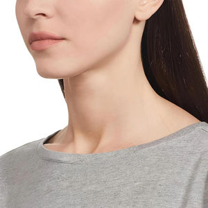 Conjunto doble de verano transpirable de último diseño para mujer, ropa deportiva informal de talla grande, camiseta y pantalones cortos, traje de algodón, conjunto doble de dos piezas - Product Image 4